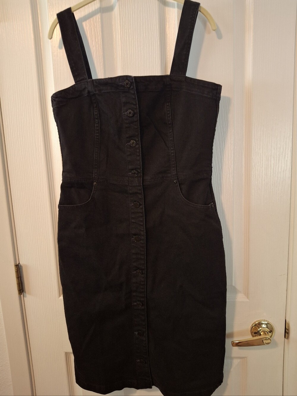 GAP Black Denim Sundress/Jumper
